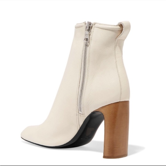 NWT rag & bone Ellis Boot Ivory Italian Lamb Leather. Size 7 or Size 8 - Picture 5 of 16